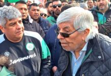 Brutal pelea entre facciones de Camioneros en un torneo de fútbol: la interna entre Hugo y Pablo Moyano detrás del conflicto