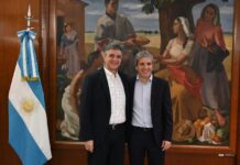 Jorge Macri le reclamó a Caputo por la deuda de la coparticipación que el Gobierno mantiene con CABA: “Fue una reunión positiva”