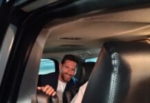 El multitudinario recibimiento a Lionel Messi en su llegada a la India junto a De Paul y Suárez para el GOAT Tour