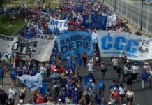 Los movimientos sociales lanzarán una jornada nacional “contra el hambre” y anticipan un diciembre de tensión