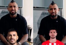 Arturo Vidal participó de un juego viral y se consideró el volante “más completo” de la historia: su reacción al ver a de De Paul