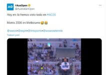 El extraño punto al estilo “Matrix” que protagonizó la número 2 del mundo y se robó todas las miradas en el Australian Open