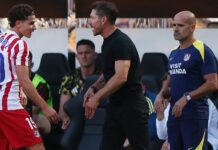 “¿En serio me estás preguntando eso?”: el cruce de Diego Simeone con un periodista ante una consulta por Julián Álvarez