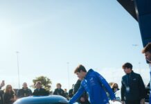 “Hasta la luna”: el divertido intercambio entre Colapinto y Gasly dentro de un auto superdeportivo de Alpine