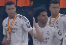 La controvertida actitud de Mbappé tras el título de Barcelona en la Supercopa de España: así impidió el pasillo del Real Madrid