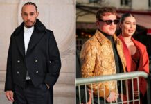 Las fotos de los looks de Lewis Hamilton y Canelo Álvarez en la Semana de la Moda Masculina en París