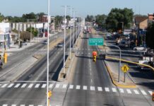 Obra pública en la provincia de Buenos Aires: Katopodis y Otermín recorrieron la ruta 4 en Lomas de Zamora