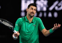 Polémica en el Australian Open por el peligroso tiro de Novak Djokovic que lo puso en riesgo de ser descalificado
