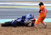 A 300 km/h y al borde de la muerte: cómo se entrenan los pilotos de motos para sobrevivir a las caídas