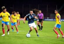 La selección argentina femenina empató ante Colombia y quedó a un paso de la clasificación al Mundial 2027