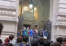 Alumnos tomaron el Nacional Buenos Aires y el Pellegrini para exigir que se cumpla la ley de financiamiento universitario