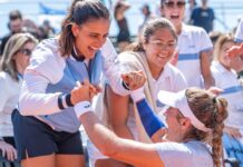 Argentina tuvo un día perfecto en la Billie Jean King Cup: venció 3-0 a Eslovaquia y se acerca a la clasificación