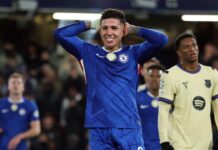 El show de Enzo Fernández en la goleada del Chelsea ante Barcelona: dos gritos anulados, una asistencia y un aporte clave