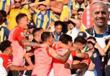 El sugerente posteo de Verón tras el triunfo de Estudiantes en Rosario y el gesto de repudio en el pasillo a Central