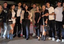 La cena íntima de un grupo de futbolistas de Boca Juniors junto a sus parejas