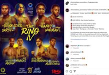 Las perlitas de la presentación de la pelea del Puma Martínez con Bam Rodríguez: remera especial, gesto a lo Rocky Balboa y broma en inglés