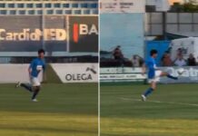 Control excepcional y definición por encima del arquero: el golazo de Pablo Aimar en un partido benéfico que cautivó al público