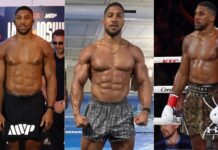 El brutal cambio físico de Anthony Joshua a una semana del brutal nocaut a Jake Paul