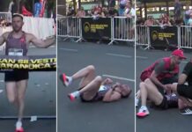 El golpe de calor que sufrió el ganador de la carrera San Silvestre tras cruzar la meta: “Venía un poco mareado”