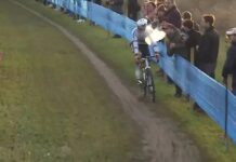 El nuevo ataque que sufrió el ciclista Van der Poel: “Me asusté un poco porque vi que algo venía hacia mí”