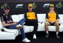La tensa conferencia de prensa entre Norris, Piastri y Verstappen antes de la definición de la F1: la pregunta que reveló la interna en McLaren