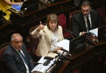 Patricia Bullrich logró su primer triunfo en el Senado en el inicio de la sesión por el Presupuesto