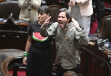 Tensión y gritos Diputados: “La casta tiene miedo”, “Cristina Kirchner libre” y dos gestos repudiables en la jura de legisladores