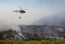 Milei detalló los recursos que envió el Gobierno para combatir el fuego en la Patagonia: “Lucha histórica”