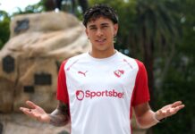 A horas de jugar por la 6ª fecha del Torneo Apertura, Independiente anunció el arribo de su tercer refuerzo