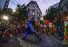 Cristina Kirchner hizo su primera aparición pública del año, tras el revés judicial que le mantuvo el uso de la tobillera electrónica