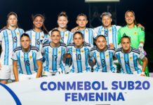 La selección argentina femenina perdió 1-0 ante Ecuador por el Sudamericano Sub 20