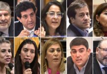 Quiénes son los senadores con mayor cantidad de empleados