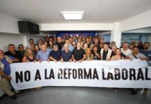 Reforma laboral: el frente sindical combativo hará un paro con movilización cuando el proyecto se trate en Diputados