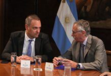 Tras el anuncio de obras en el Hospital Garrahan, Manuel Adorni se reunió con el ministro de Salud