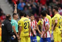 Discutió con su rival y le pellizcó los testículos: la insólita expulsión en la victoria del Atlético Madrid sobre Getafe