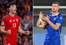 Gales se enfrenta a Bosnia y Herzegovina por el repechaje europeo rumbo al Mundial 2026: hora, TV y probables formaciones