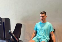 La impactante imagen que compartió Cristiano Ronaldo entrenando a su 41 años: “Piernas de acero”