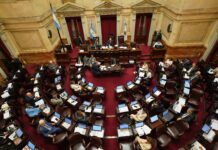 Los senadores de la UCR y los santiagueños se sumaron a los de la LLA y renunciaron al aumento de su dieta