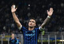 El golazo de Lautaro Martínez un minuto después de su regreso tras una lesión con la camiseta del Inter