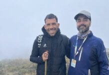 La desafiante travesía de Carlos Tevez: escaló un cerro de 3.000 metros en Córdoba