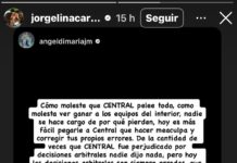El fuerte respaldo de Jorgelina Cardoso a Di María tras el posteo en defensa de Central: el histórico de Racing que salió al cruce
