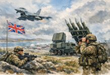 El jefe de la Fuerza Aérea británica afirmó que la defensa de las Islas Malvinas es “innegociable” y la RAF está en máxima alerta