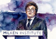 Javier Milei aterrizó en Los Ángeles en su 17° visita a Estados Unidos y disertará ante la Conferencia del Instituto Milken