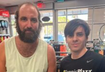 La imagen de Gonzalo Higuaín con un nuevo look junto a un fanático que se hizo viral: “No es IA”