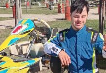 Lucas Tomasi hizo historia: es el primer piloto con síndrome de Down en competir oficialmente en karting