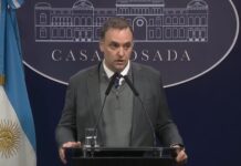 Manuel Adorni: “Jamás voy a renunciar, jamás voy a ceder ante las presiones”