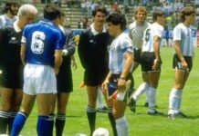 A 40 años del primer gran gol de Maradona en México 86: empate con Italia y un anticipo de lo que vendría