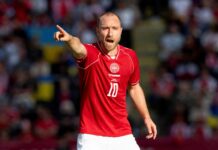Christian Eriksen reapareció en redes sociales tras su descompensación: el mensaje de Lautaro Martínez
