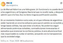 Fernando de Andreis sobre el caso Adorni: “No había ninguna posibilidad de que pase algo así en el gobierno de Macri”