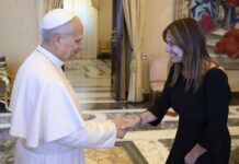 La ministra Sandra Pettovello cerró una gira en Italia con una audiencia con el papa León XIV